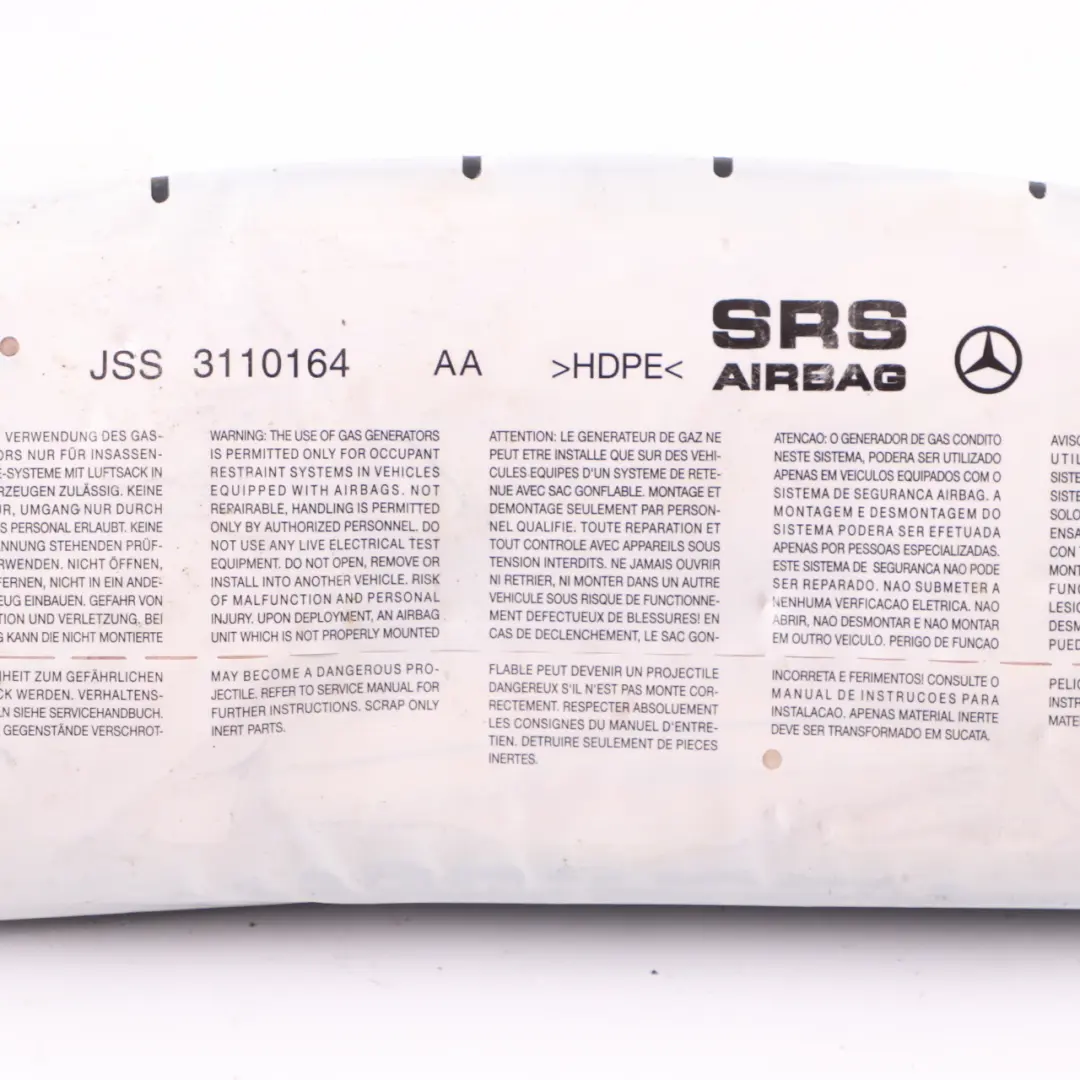 Air Module Mercedes C204 C207 Dashboard Passenger Side Dash SRS - SKU A2078600300 - Part number A2078600300