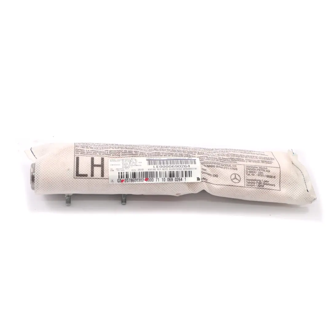 Poduszka Airbag Fotela Lewy Przód do Mercedes C204 C207 o numerze A2078600302 Mercedes C204 C207 Poduszka Airbag Fotela Lewy Przód - SKU A2078600302 - Numer Części A2078600302