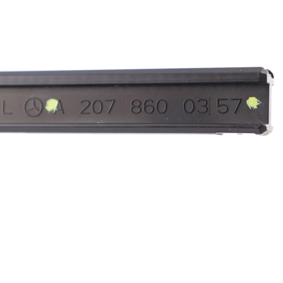 Belt Feeder Rod Front Left N/S Handover Arm Trim to Mercedes C207 Seat with Part number A2078600357 Mercedes C207 Seat Belt Feeder Rod Front Left N/S Handover Arm Trim - SKU A2078600357 - Part number A2078600357