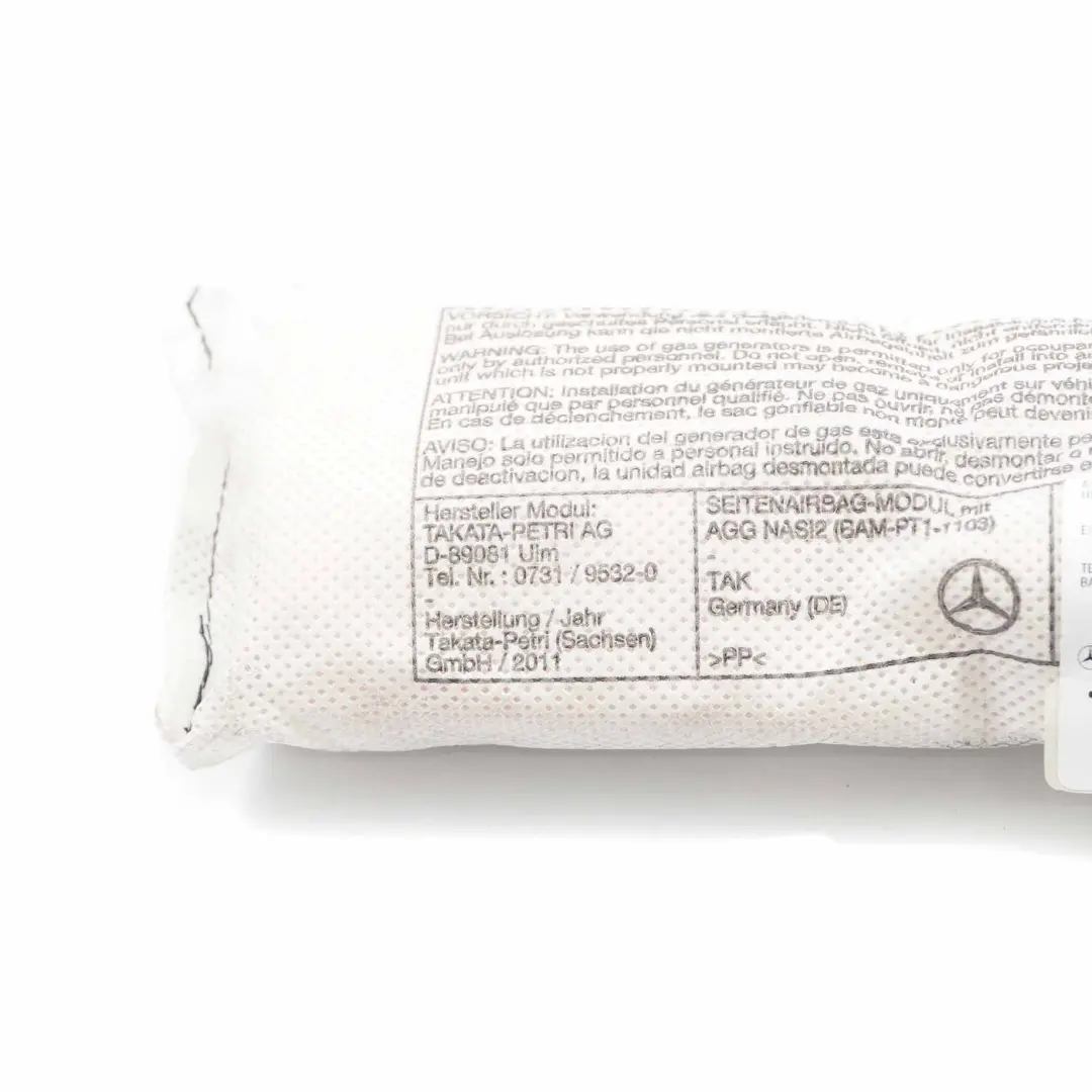  Modulo Aria Sedile Mercedes W204 W207 Coupé Anteriore Destro Lato - SKU A2078600402 - Numero di parte A2078600402