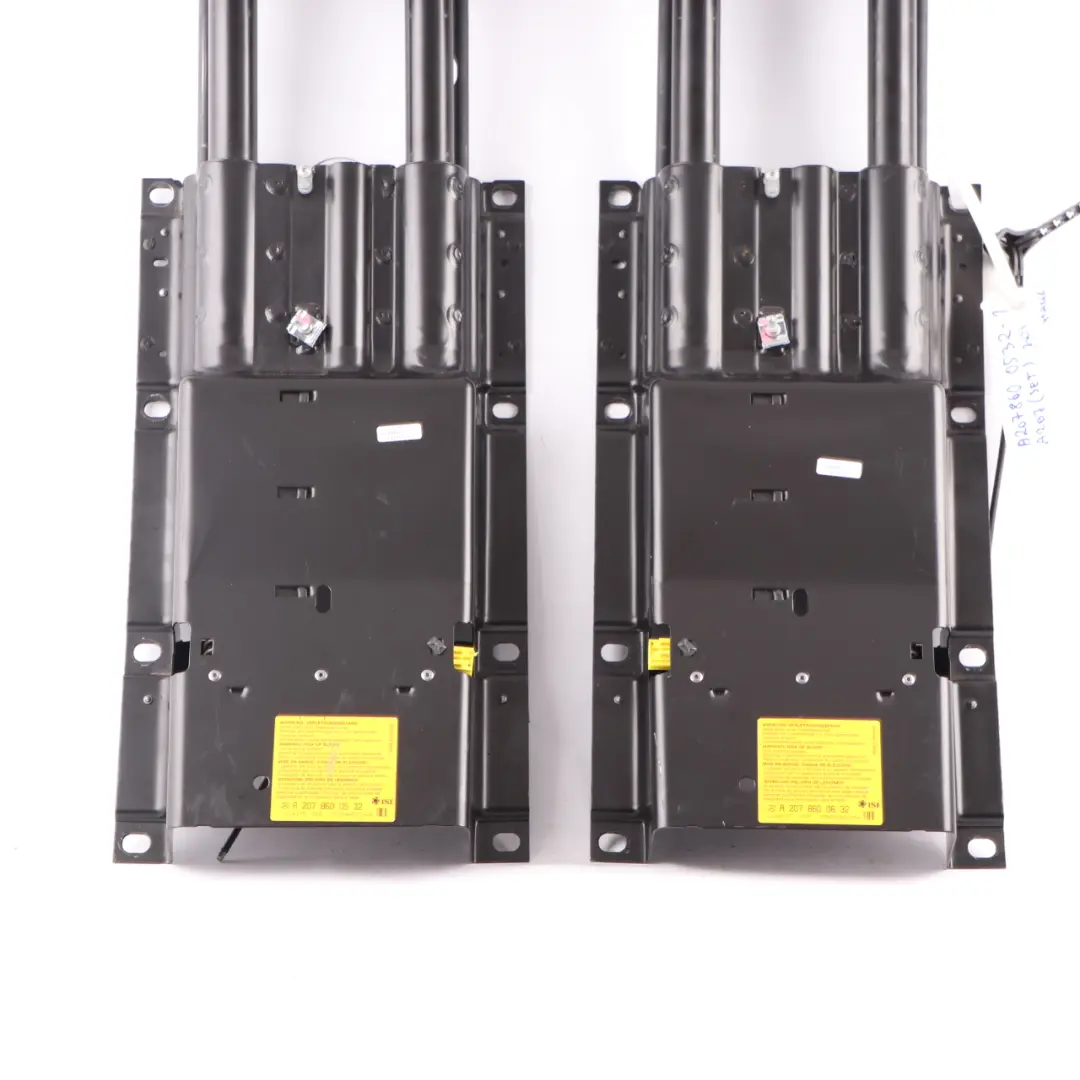 Headrest Mercedes W207 Cabrio A207 Head Rest Roll Over Bar Assembly to Rear with Part number A2078600532 Rear Headrest Mercedes W207 Cabrio A207 Head Rest Roll Over Bar Assembly - SKU A2078600532-1 - Part number A2078600532