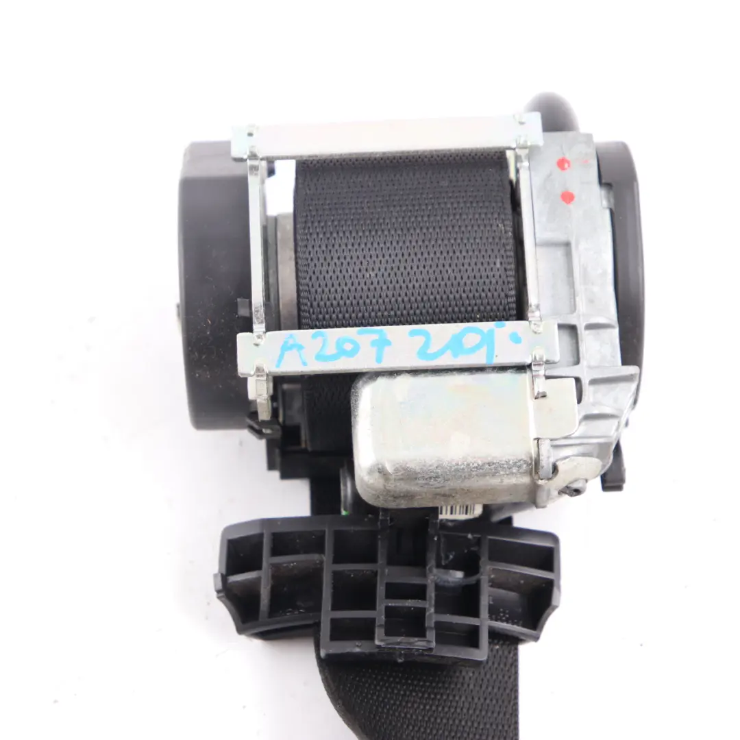 Mercedes W207 A207 Cinturón Seguridad Trasero Izquierdo Negro - SKU A2078601585 - Número de pieza A2078601585