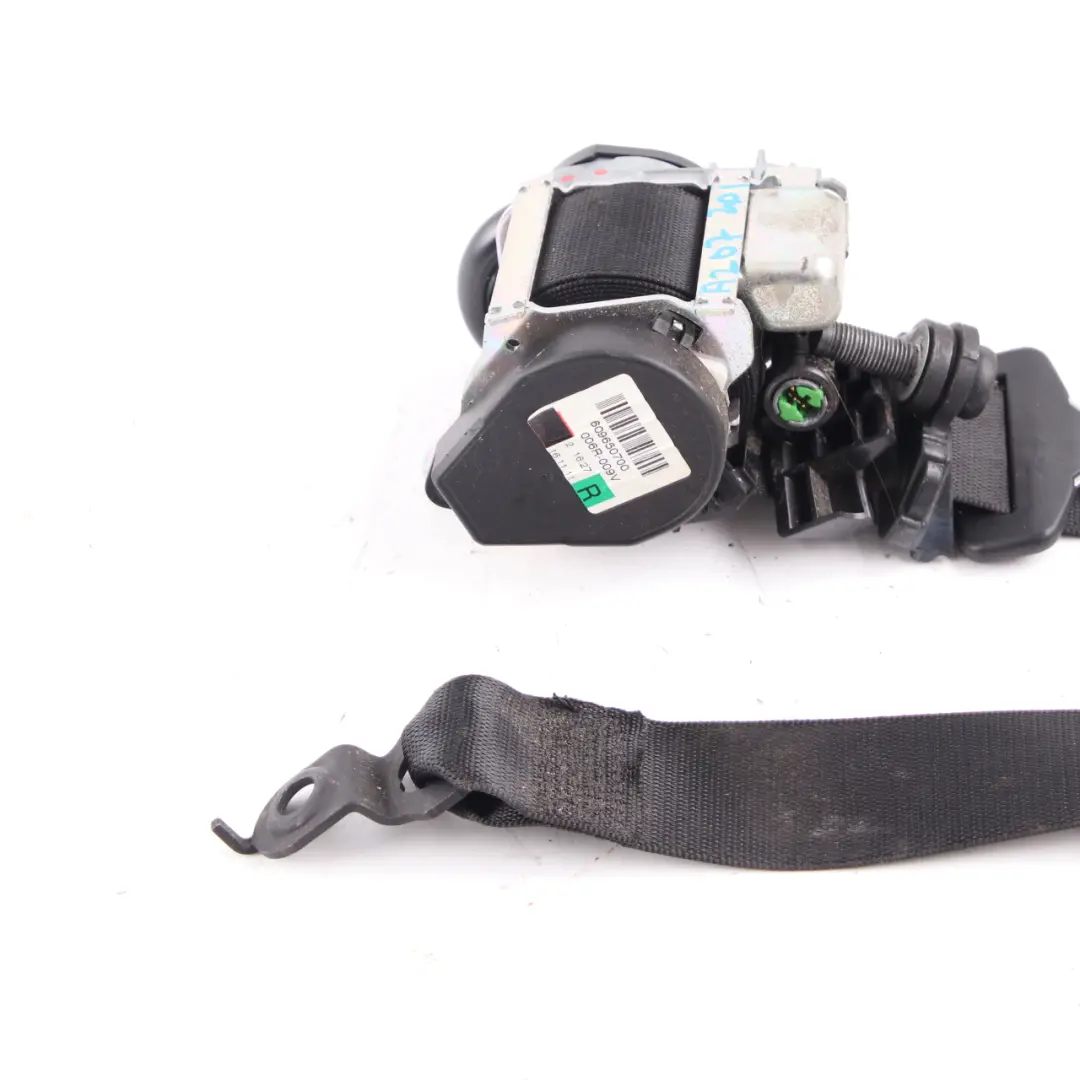 Mercedes W207 A207 Seat Belt Rear Right O/S Belt Black - SKU A2078601685 - Part number A2078601685