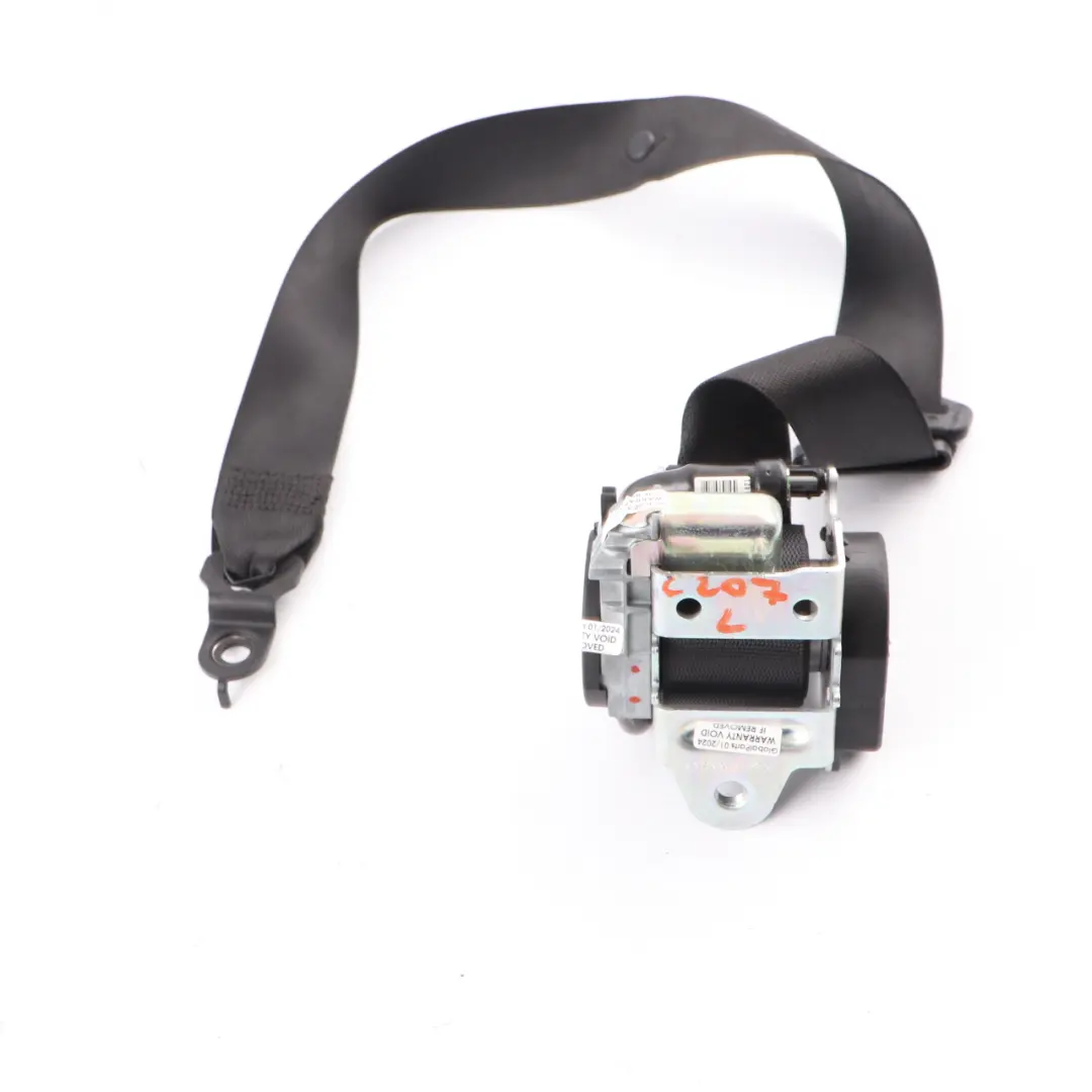  Cinturón seguridad Mercedes W207 C207 Trasero Derecho superior Negro - SKU A2078602185 - Número de pieza A2078602185