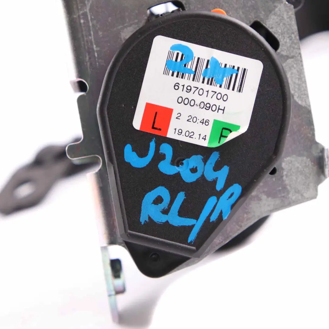 Belt Mercedes W204 Saloon Rear Left Right N/O/S Bench Black to Seat with Part number A2078603985 Seat Belt Mercedes W204 Saloon Rear Left Right N/O/S Bench Black - SKU A2078603985 - Part number A2078603985