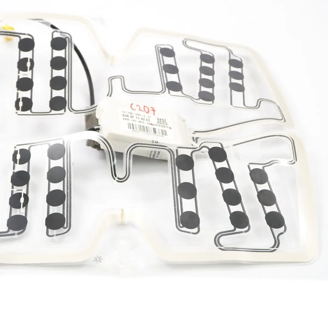 Alfombrilla Ocupación Asiento Delantero Sensor Módulo para Mercedes C207 con número de pieza A2078700610 Mercedes C207 Alfombrilla Ocupación Asiento Delantero Sensor Módulo - SKU A2078700610 - Número de pieza A2078700610