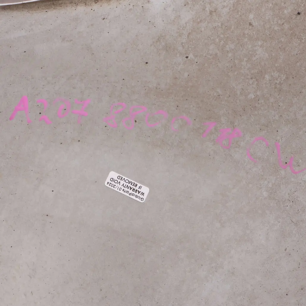 W207 Wing Side Panel Front Left N/S Fender Calcite White - 650 to Mercedes with Part number A2078800118 Mercedes W207 Wing Side Panel Front Left N/S Fender Calcite White - 650 - SKU A2078800118-CW - Part number A2078800118