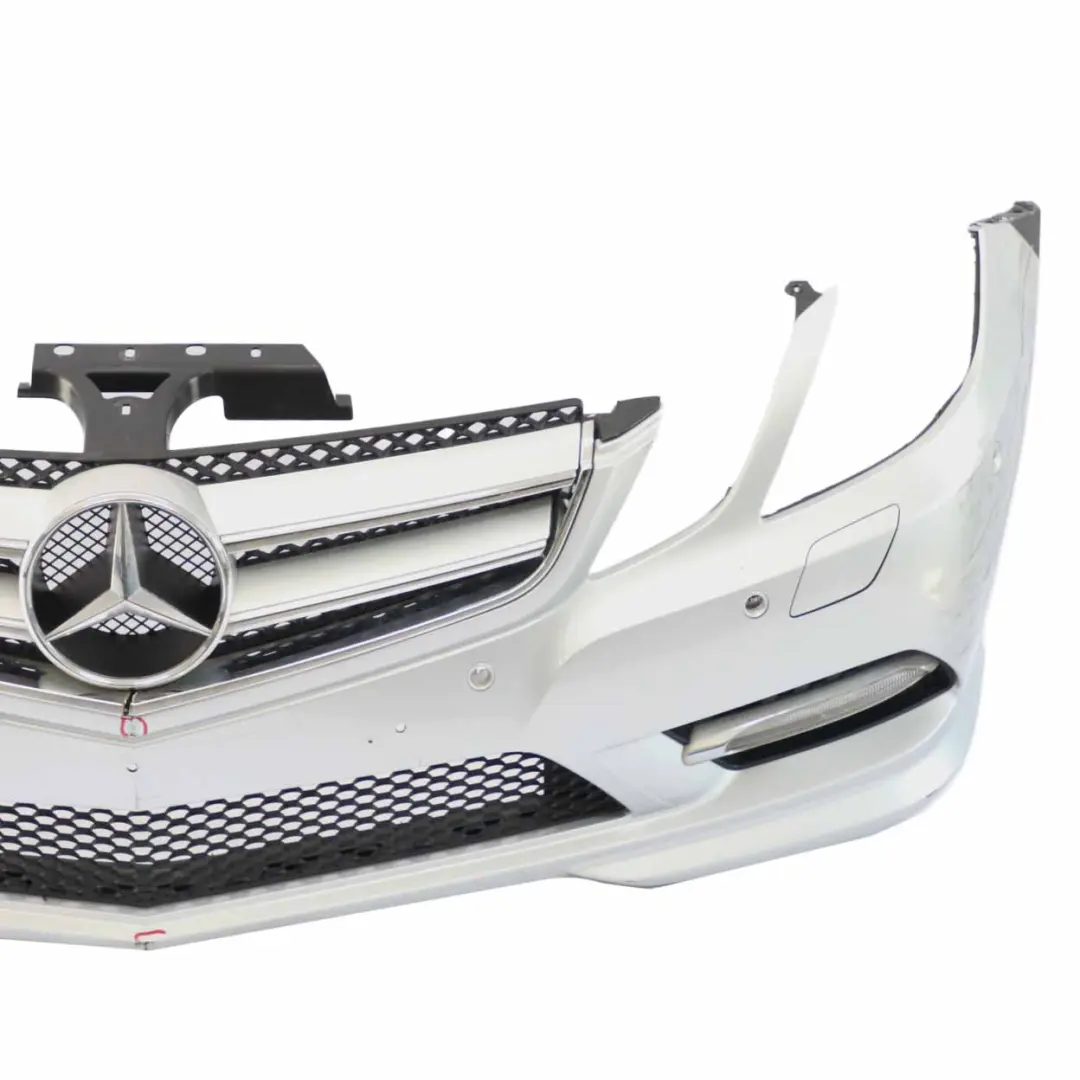 Mercedes W207 Bumper Front Trim Panel AMG Covering Iridium Silver Metallic - 775 - SKU A2078800447-IRS - Part number A2078800447