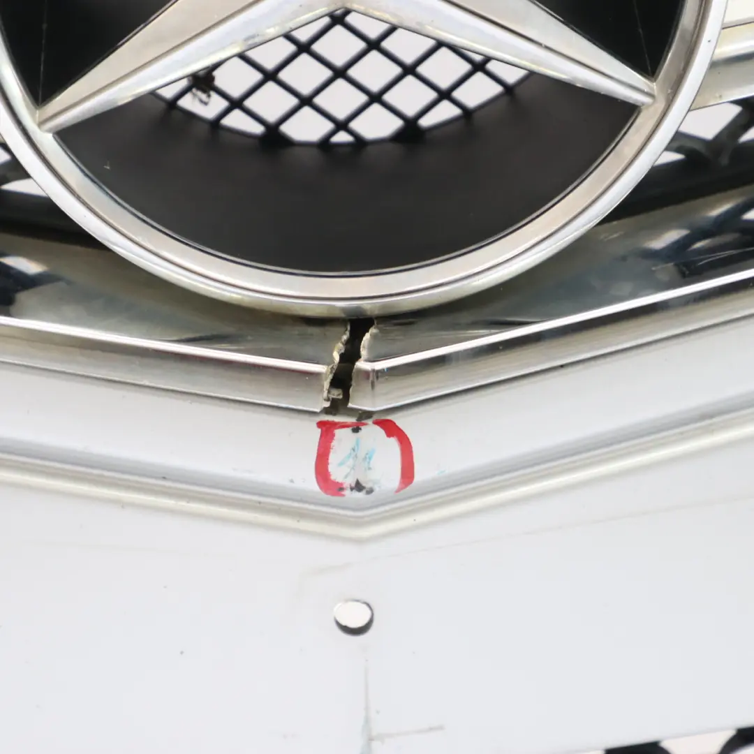 W207 Bumper Front Trim Panel AMG Covering Iridium Silver Metallic - 775 to Mercedes with Part number A2078800447 Mercedes W207 Bumper Front Trim Panel AMG Covering Iridium Silver Metallic - 775 - SKU A2078800447-IRS - Part number A2078800447