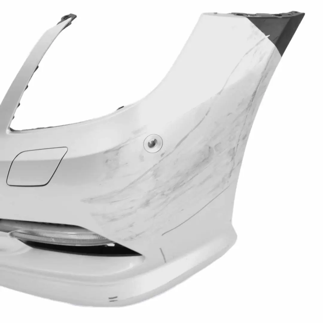 W207 Bumper Front Trim Panel AMG Covering Iridium Silver Metallic - 775 to Mercedes with Part number A2078800447 Mercedes W207 Bumper Front Trim Panel AMG Covering Iridium Silver Metallic - 775 - SKU A2078800447-IRS - Part number A2078800447