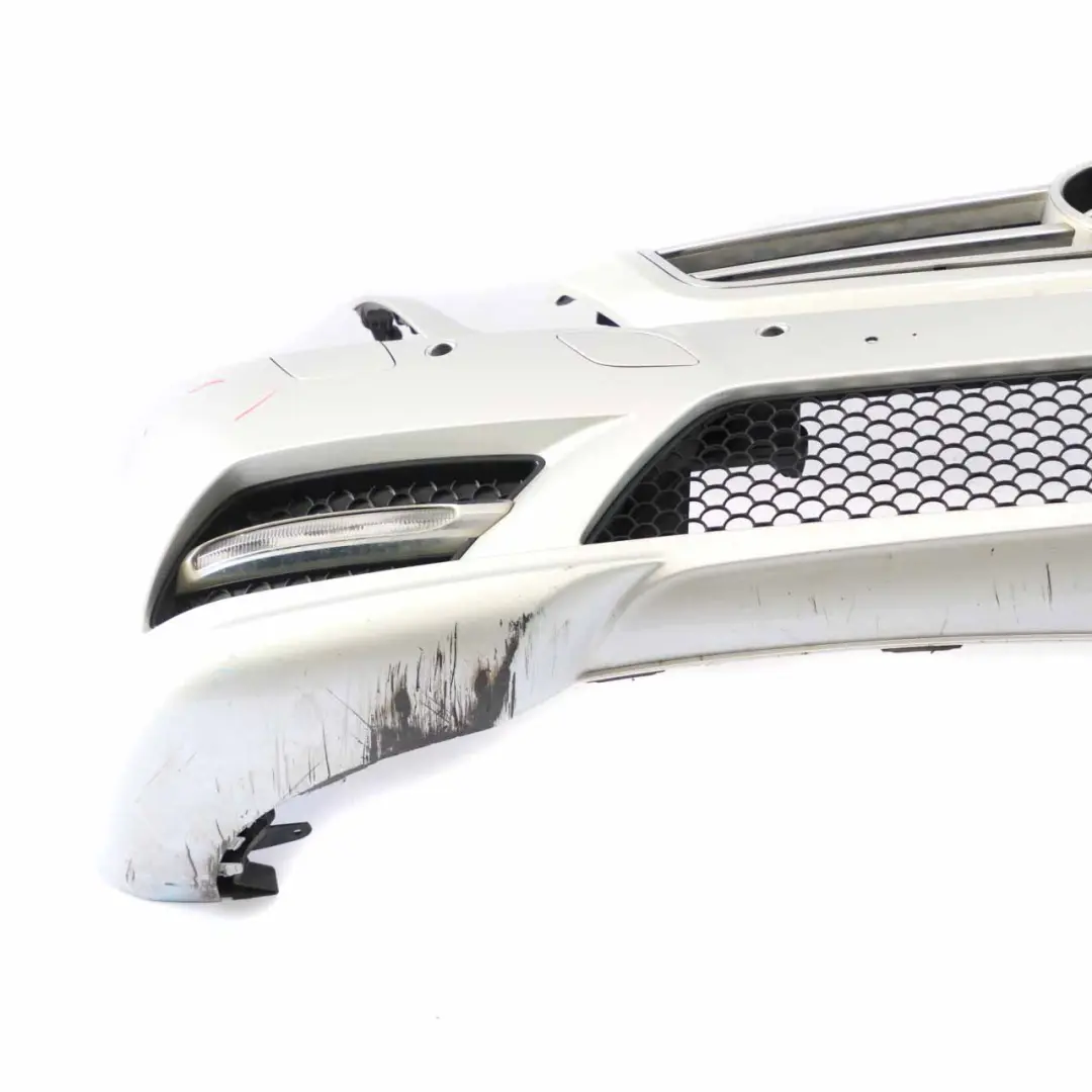 W207 Bumper Front Trim Panel AMG Covering Iridium Silver Metallic - 775 to Mercedes with Part number A2078800447 Mercedes W207 Bumper Front Trim Panel AMG Covering Iridium Silver Metallic - 775 - SKU A2078800447-IRS - Part number A2078800447