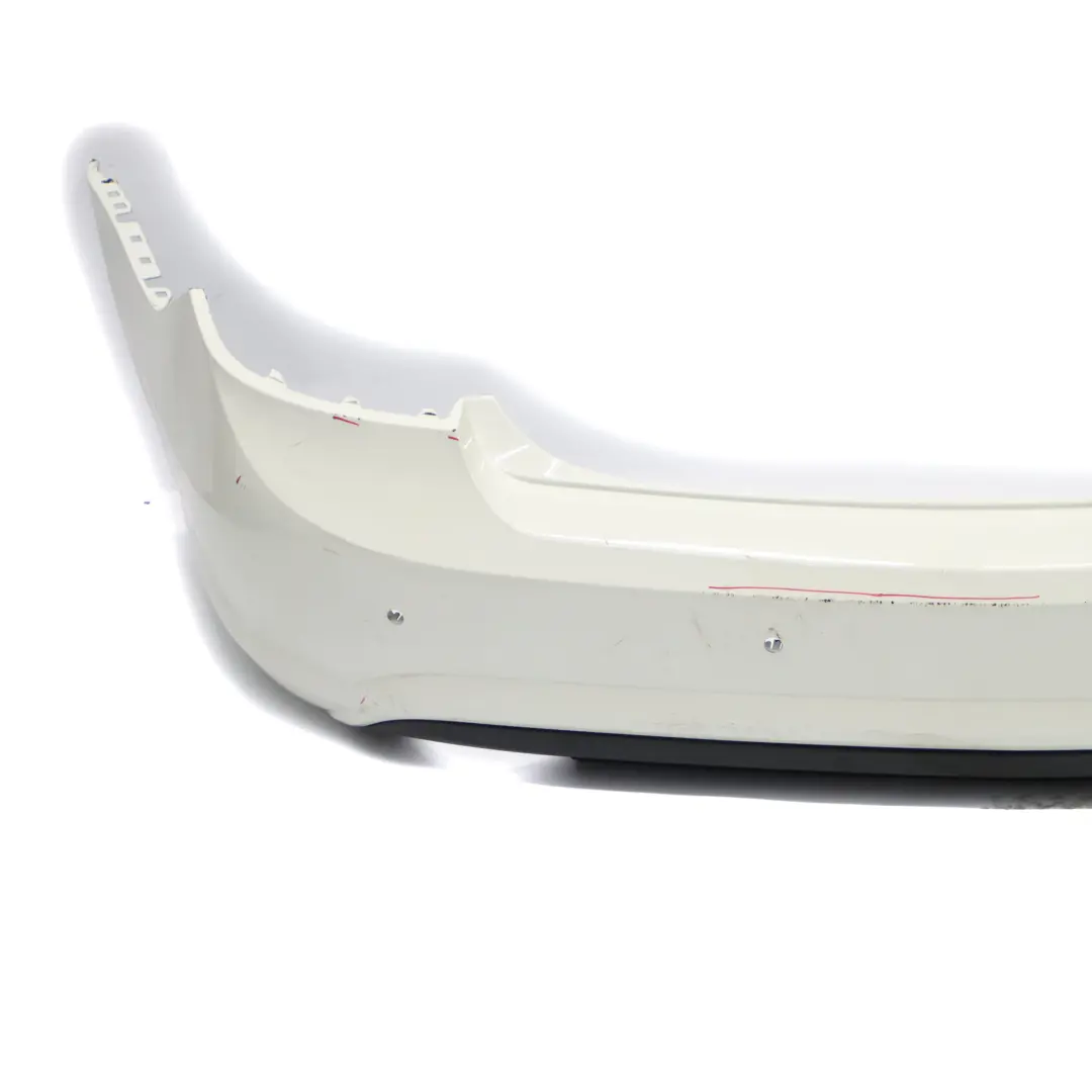 W207 Rear Bumper Trim Panel Covering Sport Calcite White - 650 to Mercedes with Part number A2078803647 Mercedes W207 Rear Bumper Trim Panel Covering Sport Calcite White - 650 - SKU A2078803647-CW - Part number A2078803647