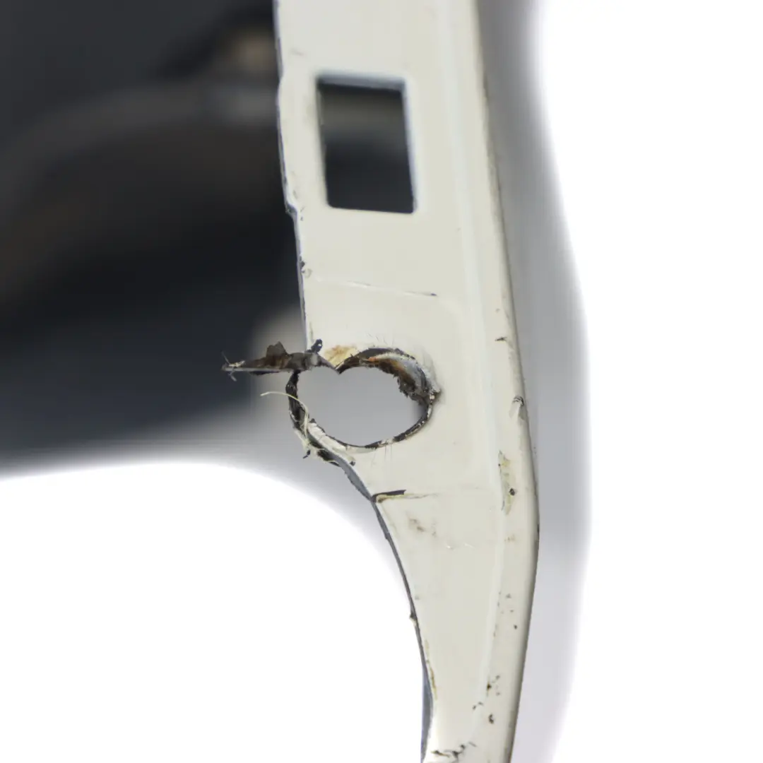 Mercedes W207 Rear Bumper Trim Panel Covering Sport Calcite White - 650 - SKU A2078803647-CW - Part number A2078803647