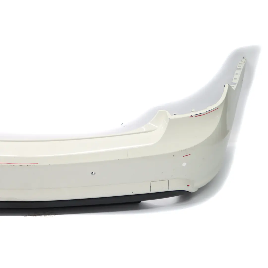 Mercedes W207 Rear Bumper Trim Panel Covering Sport Calcite White - 650 - SKU A2078803647-CW - Part number A2078803647