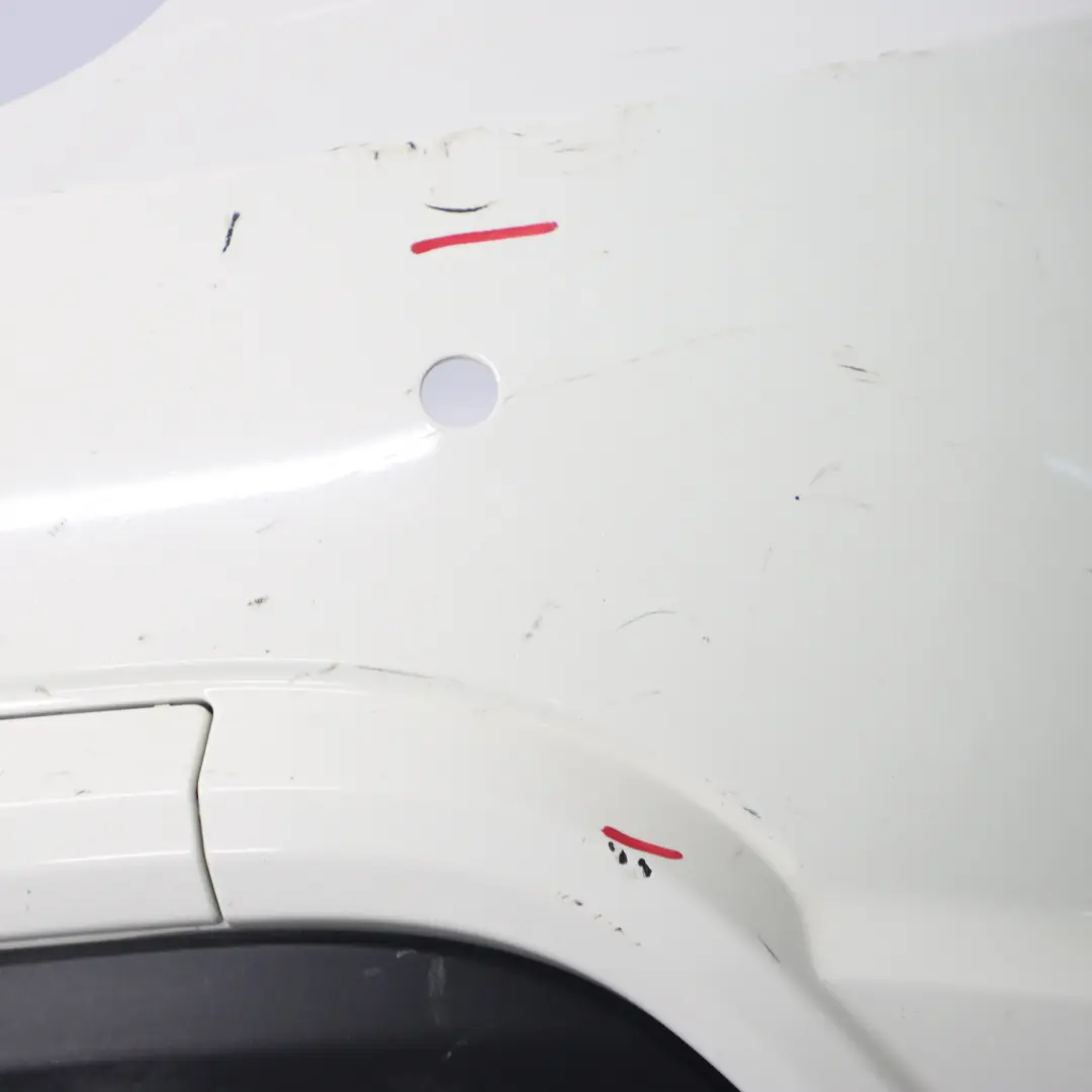 Mercedes W207 Rear Bumper Trim Panel Covering Sport Calcite White - 650 - SKU A2078803647-CW - Part number A2078803647