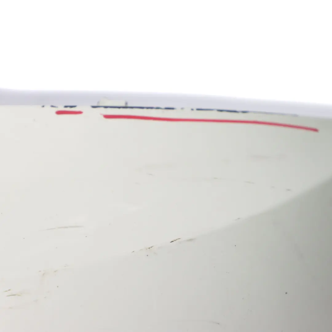 Mercedes W207 Rear Bumper Trim Panel Covering Sport Calcite White - 650 - SKU A2078803647-CW - Part number A2078803647