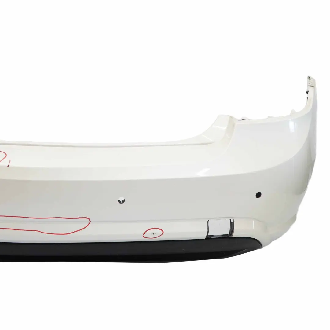 Mercedes W207 Rear Bumper Trim Panel Covering Sport Diamond White - 799 - SKU A2078803647-DWM - Part number A2078803647