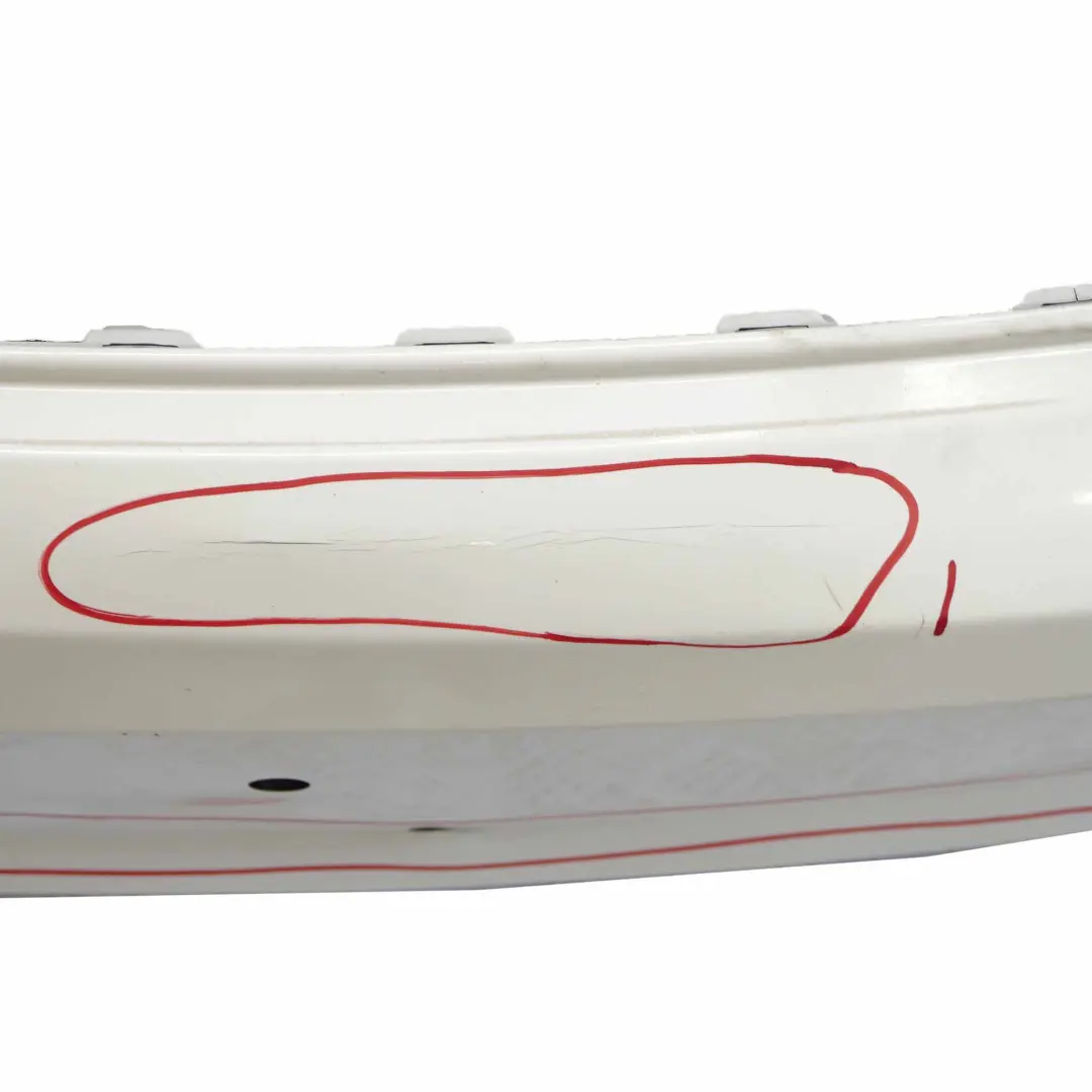 Mercedes W207 Rear Bumper Trim Panel Covering Sport Diamond White - 799 - SKU A2078803647-DWM - Part number A2078803647