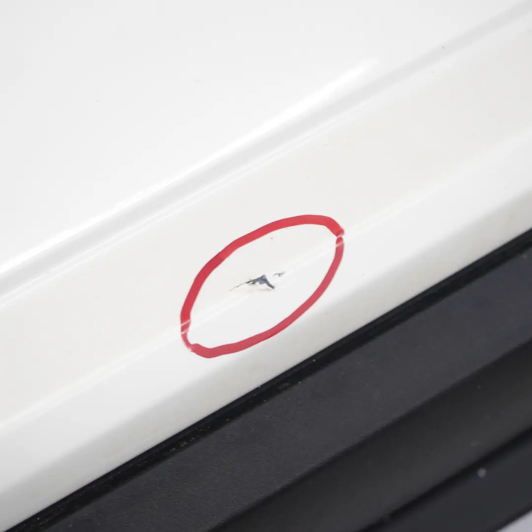 Mercedes W207 Rear Bumper Trim Panel Covering Sport Diamond White - 799 - SKU A2078803647-DWM - Part number A2078803647