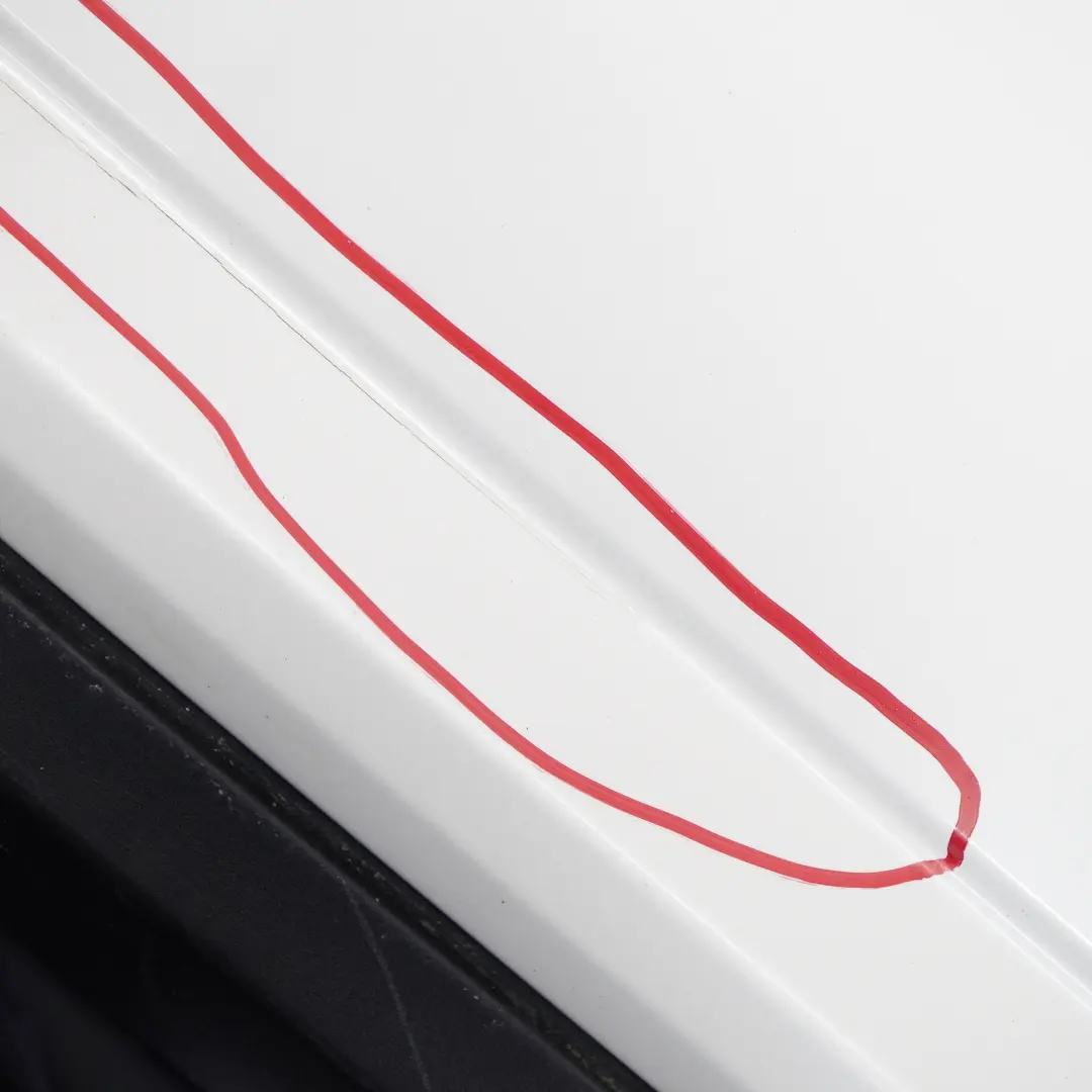Mercedes W207 Rear Bumper Trim Panel Covering Sport Diamond White - 799 - SKU A2078803647-DWM - Part number A2078803647