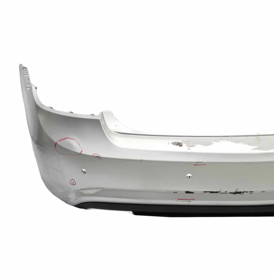 Mercedes W207 Rear Bumper Trim Panel Covering Sport Iridium Silver - 775 - SKU A2078803647-IRS1 - Part number A2078803647