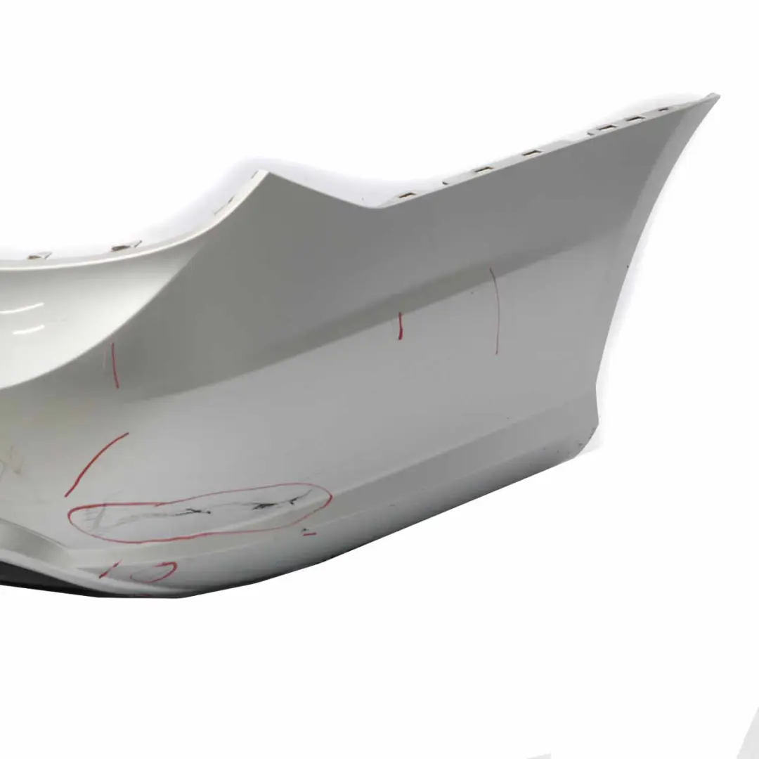 W207 Rear Bumper Trim Panel Covering Sport Iridium Silver - 775 to Mercedes with Part number A2078803647 Mercedes W207 Rear Bumper Trim Panel Covering Sport Iridium Silver - 775 - SKU A2078803647-IRS1 - Part number A2078803647