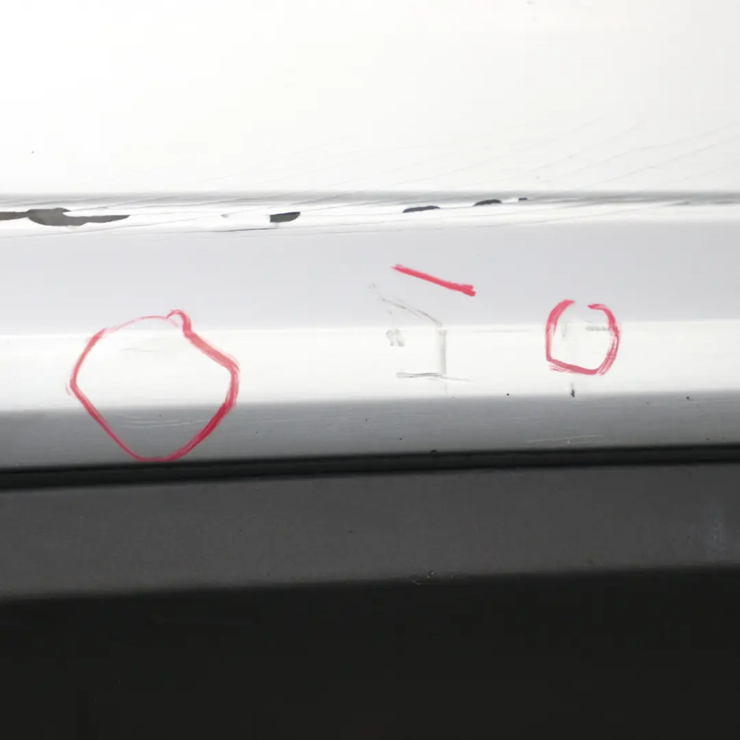 W207 Rear Bumper Trim Panel Covering Sport Iridium Silver - 775 to Mercedes with Part number A2078803647 Mercedes W207 Rear Bumper Trim Panel Covering Sport Iridium Silver - 775 - SKU A2078803647-IRS1 - Part number A2078803647