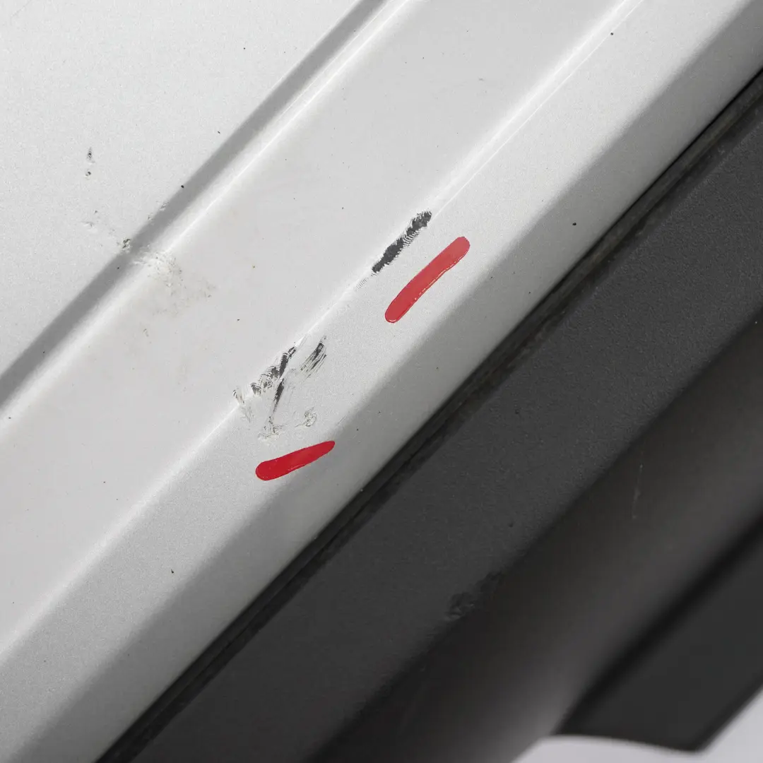 Mercedes W207 Rear Bumper Trim Panel Covering Sport Iridium Silver - 775 - SKU A2078803647-IRS - Part number A2078803647