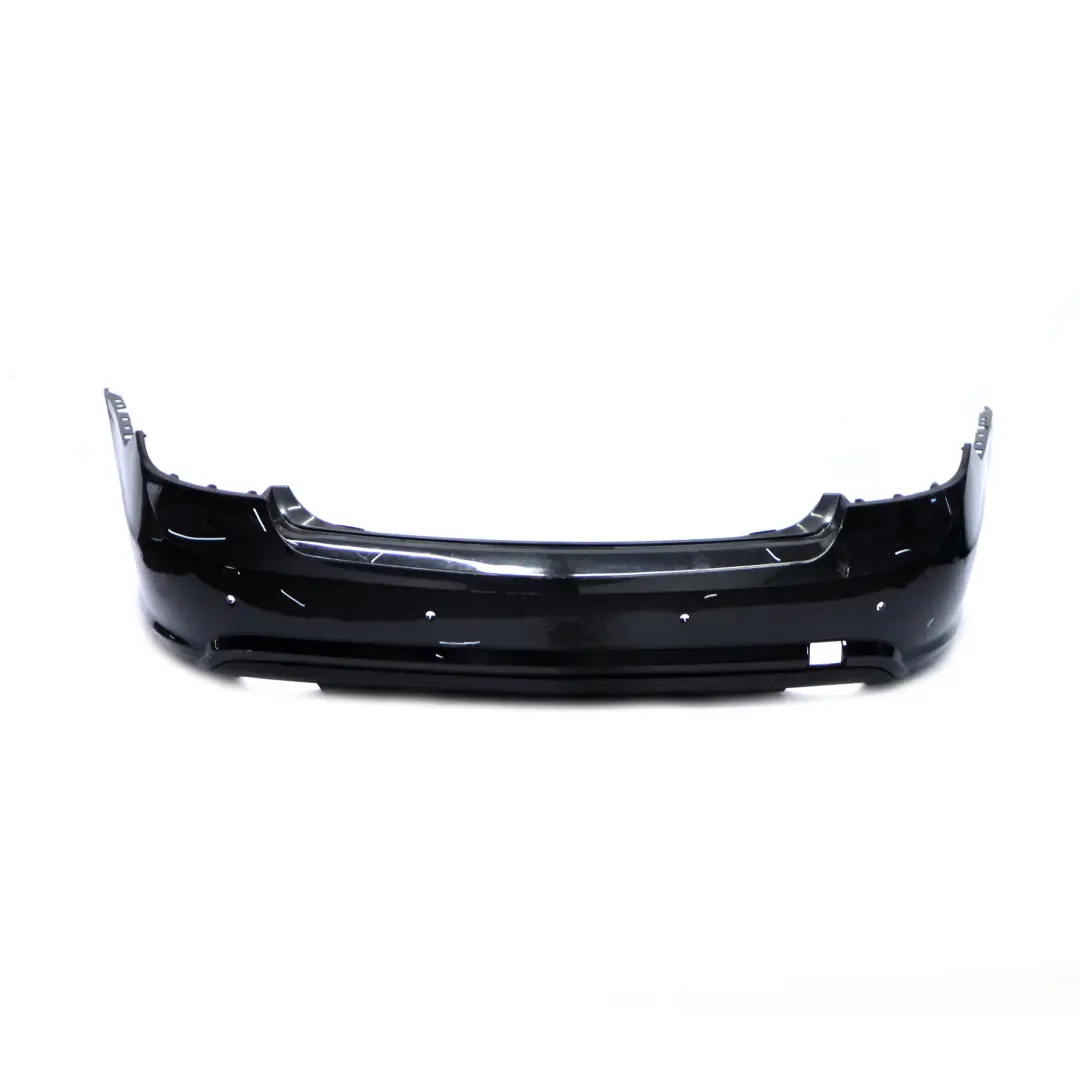Mercedes W207 Rear Bumper Trim Panel Covering Obsidian Black Metallic - 197 - SKU A2078803647-OB - Part number A2078803647