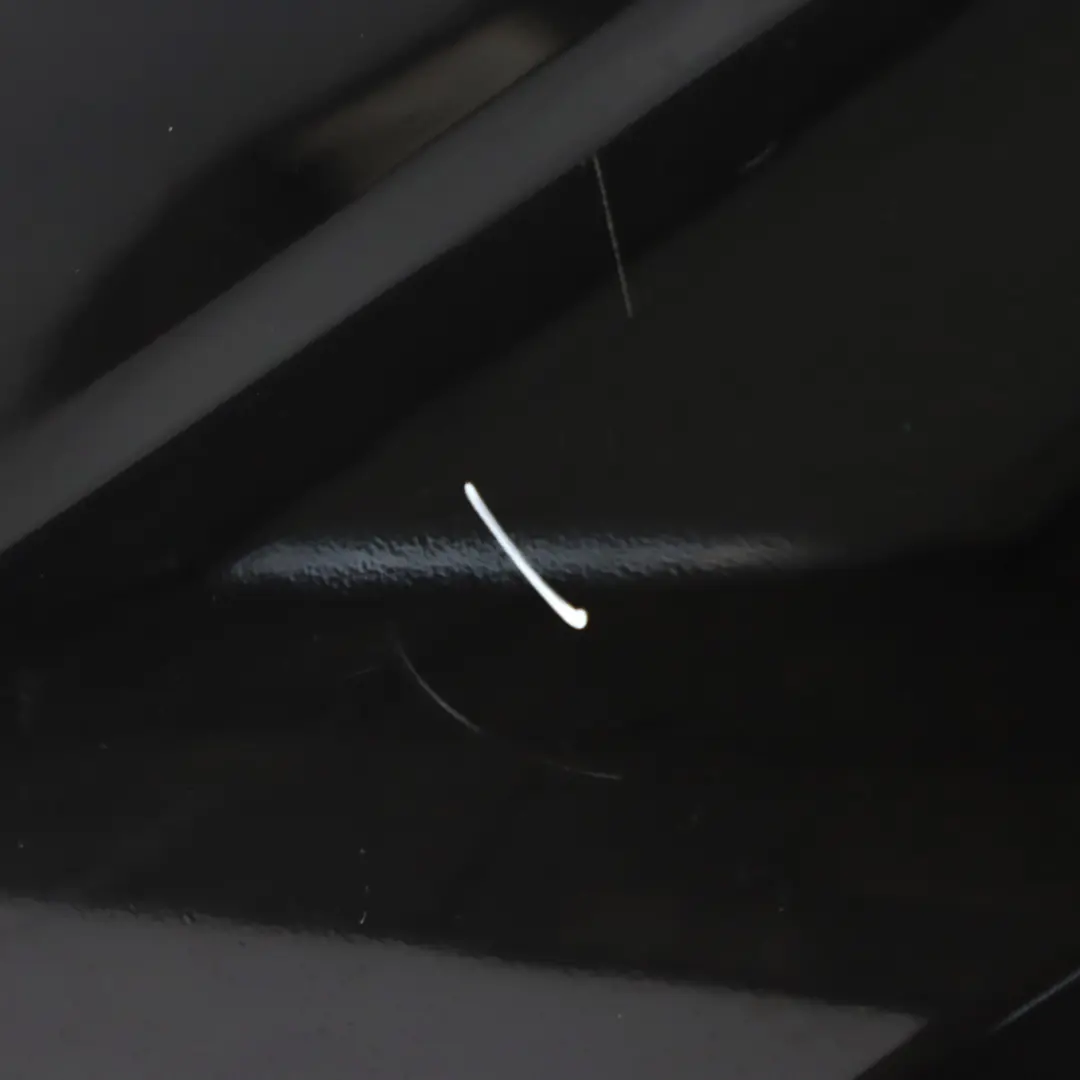 Mercedes W207 Rear Bumper Trim Panel Covering Obsidian Black Metallic - 197 - SKU A2078803647-OB1 - Part number A2078803647