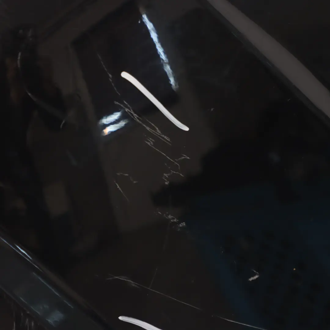 W207 Rear Bumper Trim Panel Covering Obsidian Black Metallic - 197 to Mercedes with Part number A2078803647 Mercedes W207 Rear Bumper Trim Panel Covering Obsidian Black Metallic - 197 - SKU A2078803647-OB - Part number A2078803647