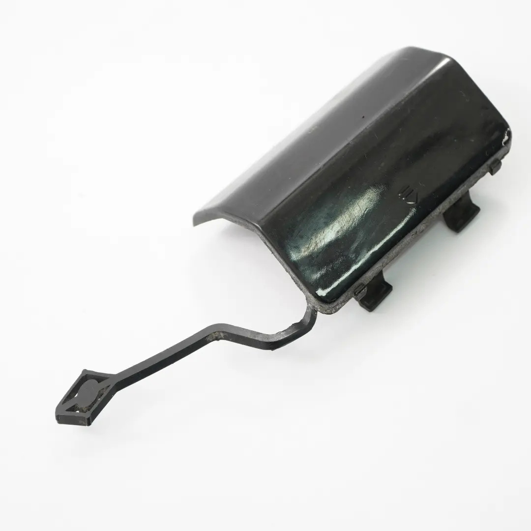 W207 Rear Bumper Tow Eye Hook Cover Cap Obsidian Black Metallic - 197 to Mercedes with Part number A2078850022 Mercedes W207 Rear Bumper Tow Eye Hook Cover Cap Obsidian Black Metallic - 197 - SKU A2078850022-OB - Part number A2078850022