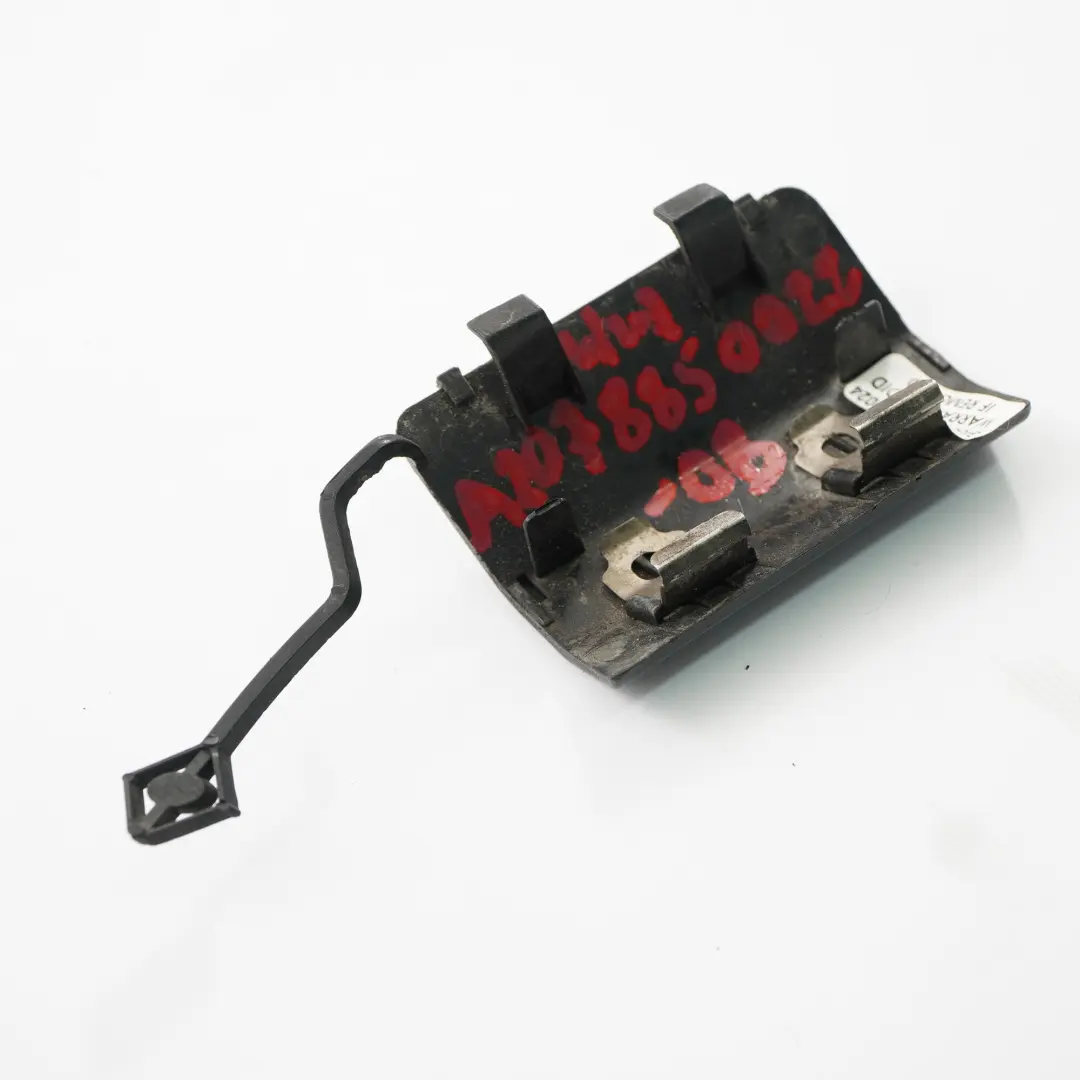 Mercedes W207 Tapa gancho remolque del parachoques trasero Negro obsidiana 197 - SKU A2078850022-OB - Número de pieza A2078850022