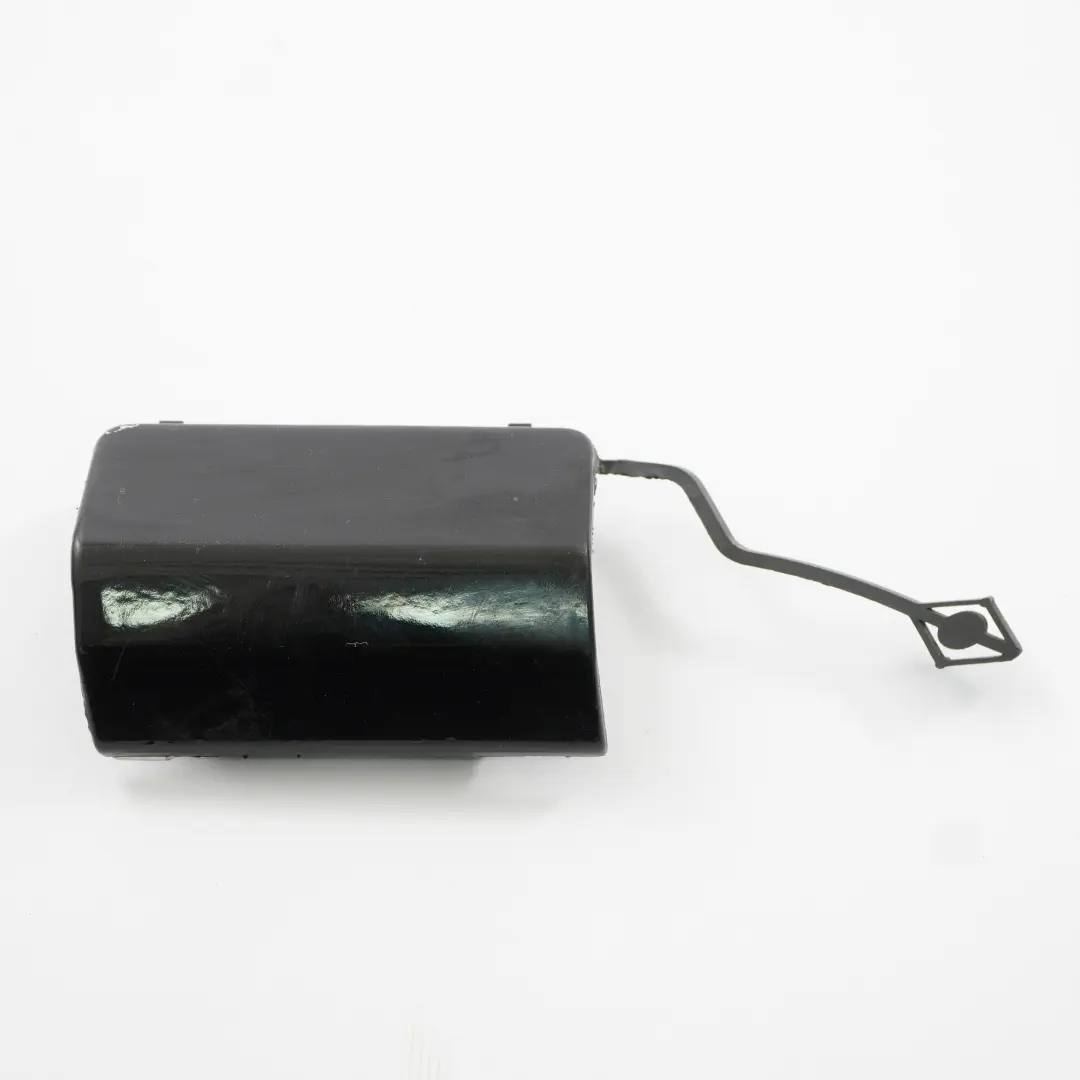 Mercedes W207 Tapa gancho remolque del parachoques trasero Negro obsidiana 197 - SKU A2078850022-OB - Número de pieza A2078850022