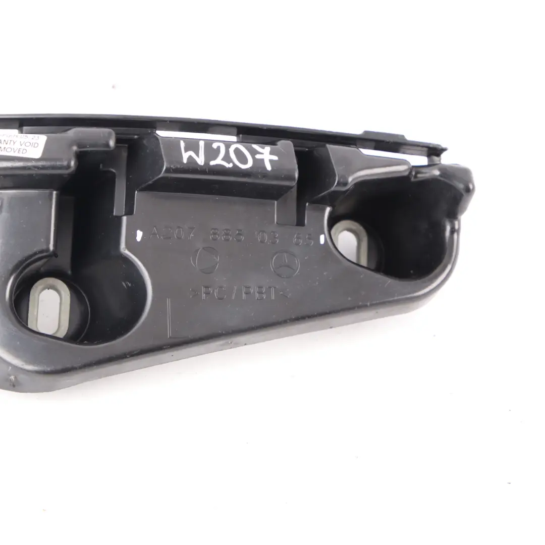 Mercedes W204 Staffa Paraurti Posteriore Sinistra Supporto Trim A2048800503 - SKU A2078850365 - Numero di parte A2078850365