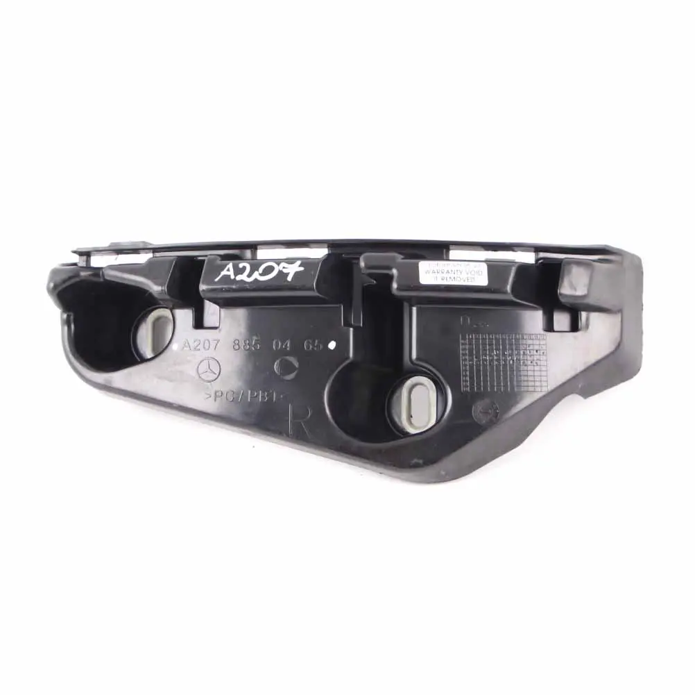 Mercedes W207 Parachoques trasero derecho Lado Soporte de montaje - SKU A2078850465 - Número de pieza A2078850465