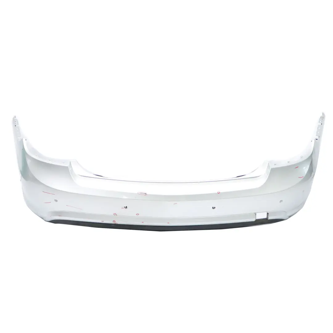Mercedes C207 Coupe A207 Cabrio AMG Sport Rear Bumper Iridium Bright Silver - SKU A2078858125-IRS - Part number A2078858125