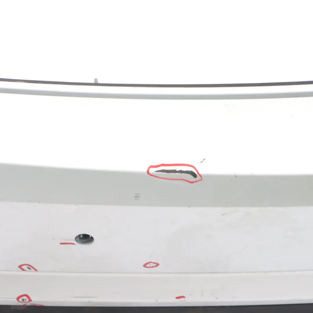 Mercedes C207 Coupe A207 Cabrio AMG Sport Rear Bumper Iridium Bright Silver - SKU A2078858125-IRS - Part number A2078858125