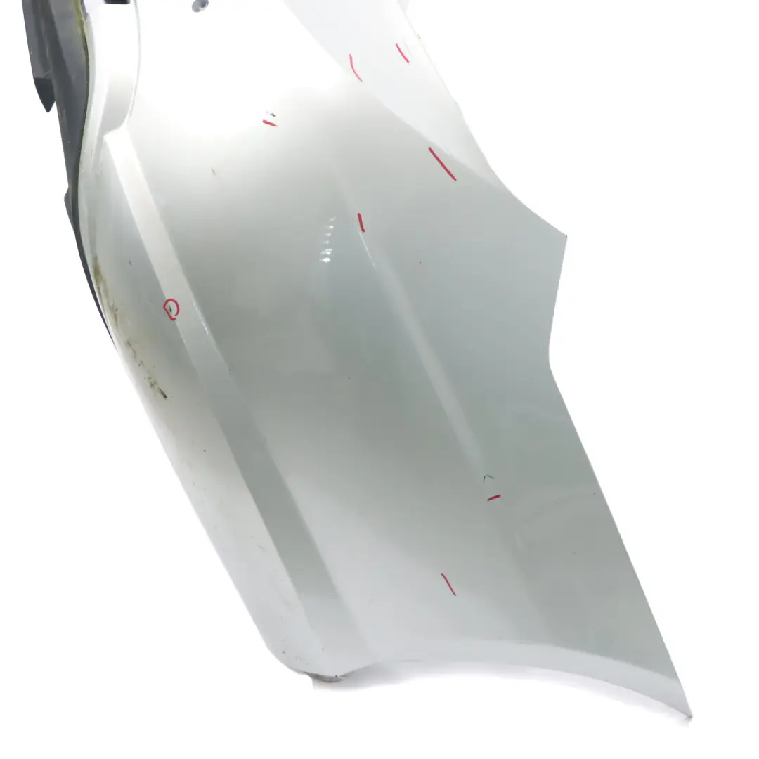 Mercedes C207 Coupe A207 Cabrio AMG Sport Rear Bumper Iridium Bright Silver - SKU A2078858125-IRS - Part number A2078858125