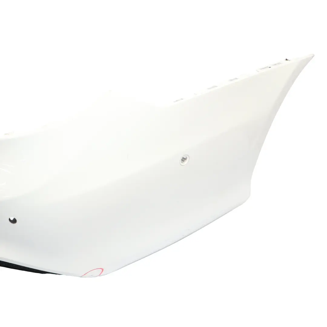 Mercedes C207 Coupe A207 Cabrio AMG Sport Rear Bumper Polar White - 149 - SKU A2078858125-POL - Part number A2078858125