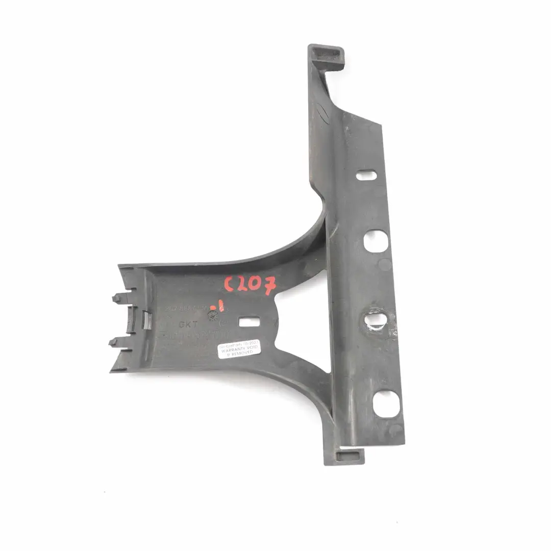 Mercedes C207 Radiator Grille Front Supporting Bracket Holder Trim - SKU A2078880190-1 - Part number A2078880190