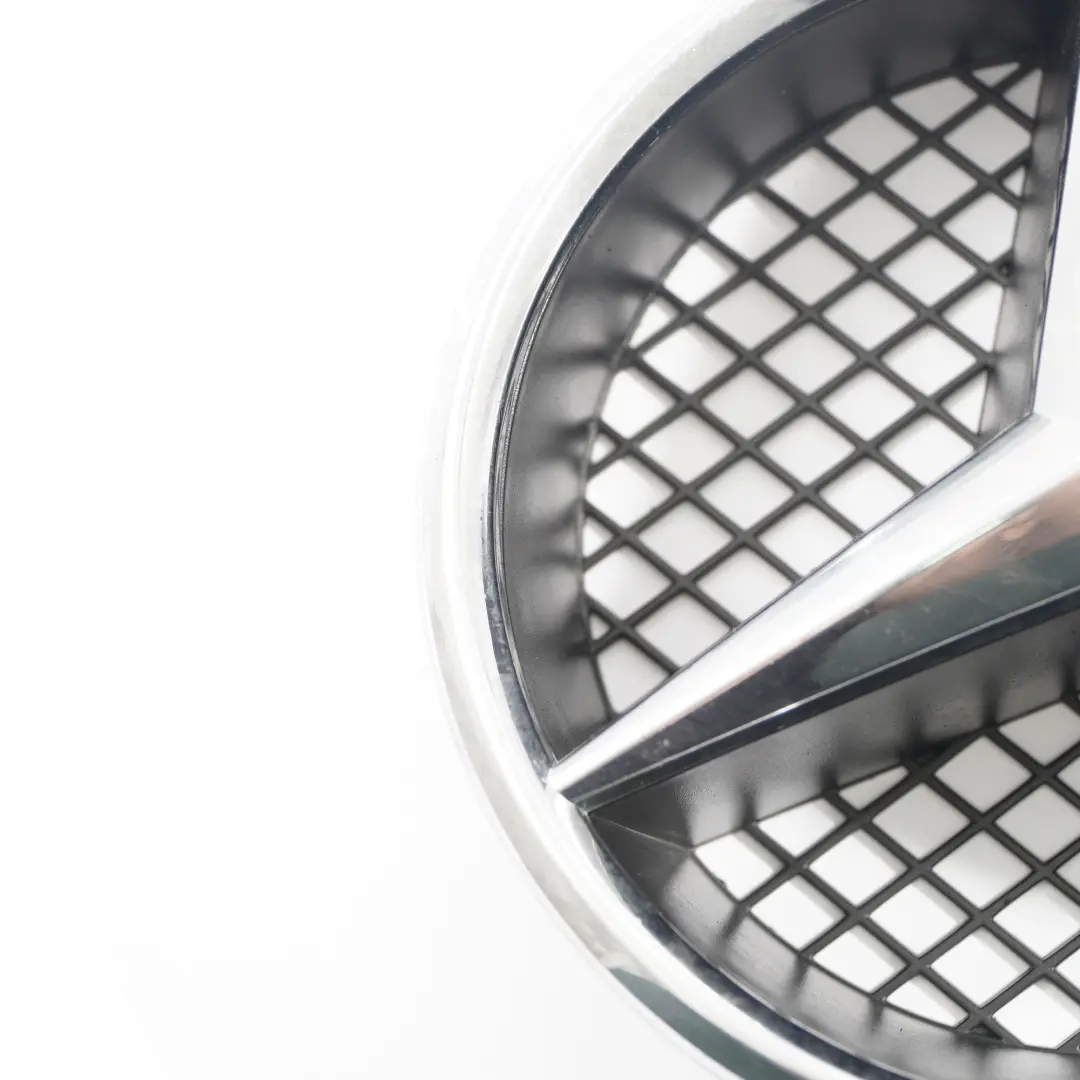 Front Emblem Mercedes W202 W207 W245 Logo Star Grille Base Chrome A1698880660 to  with Part number A2078880260  Front Emblem Mercedes W202 W207 W245 Logo Star Grille Base Chrome A1698880660 - SKU A2078880260-1 - Part number A2078880260