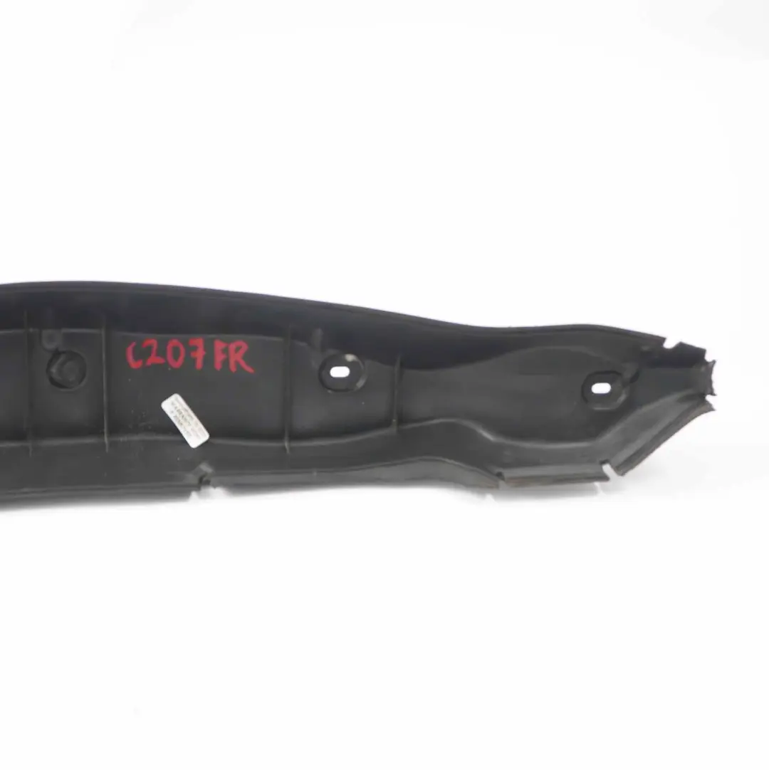 Mercedes W207 Fender Wing Panel Seal Front Right O/S Cover Bracket - SKU A2078890225 - Part number A2078890225