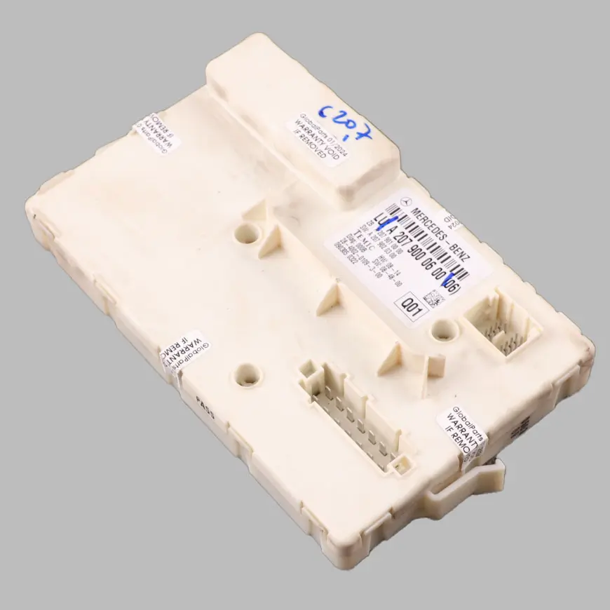 Door Module Rear Right O/S Control Unit ECU to Mercedes C207 with Part number A2079000600 Mercedes C207 Door Module Rear Right O/S Control Unit ECU - SKU A2079000600 - Part number A2079000600