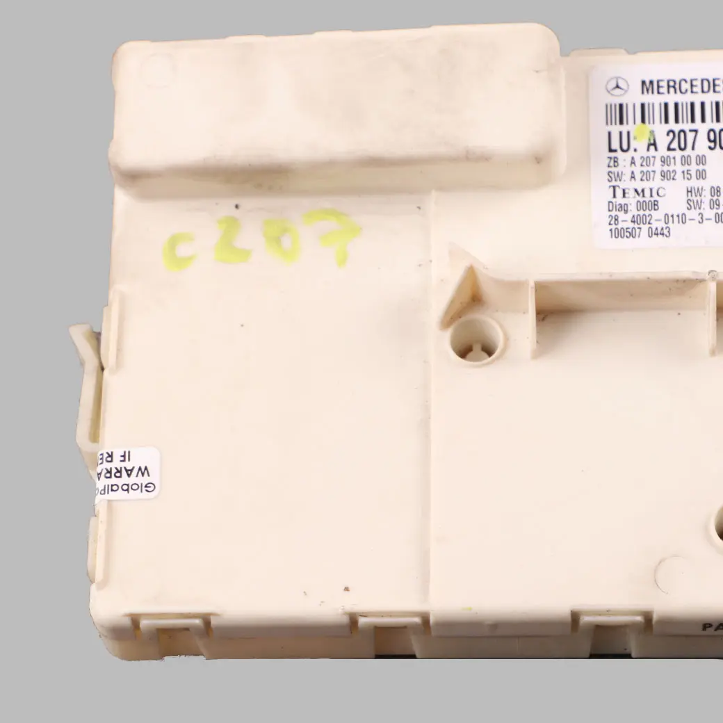 Mercedes C207 Door Module Rear Left N/S Control Unit ECU - SKU A2079003700 - Part number A2079003700