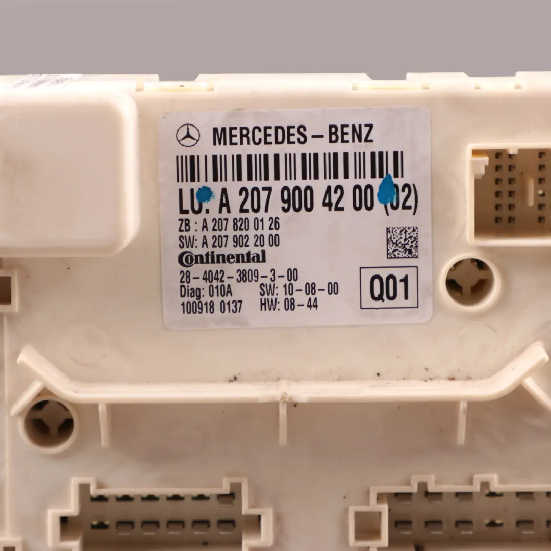 W207 A207 Convertible Roof Module Folding Top Control Unit to Mercedes with Part number A2079004200 Mercedes W207 A207 Convertible Roof Module Folding Top Control Unit - SKU A2079004200 - Part number A2079004200