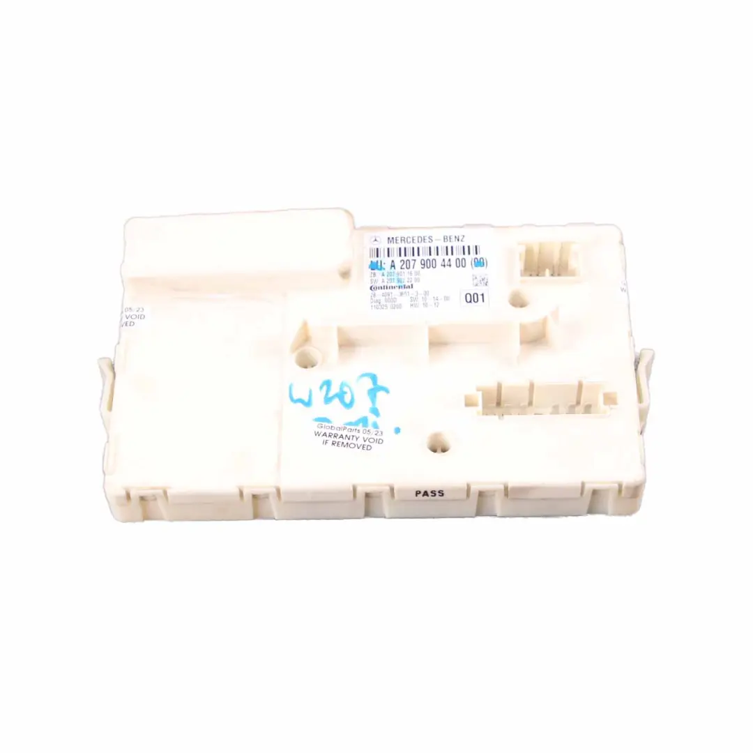 Module de lève-vitre arrière Mercedes W207 C207 Control Unit ECU pour à propos du numéro de pièce A2079004400 Module de lève-vitre arrière Mercedes W207 C207 Control Unit ECU - SKU A2079004400 - Numéro de pièce A2079004400