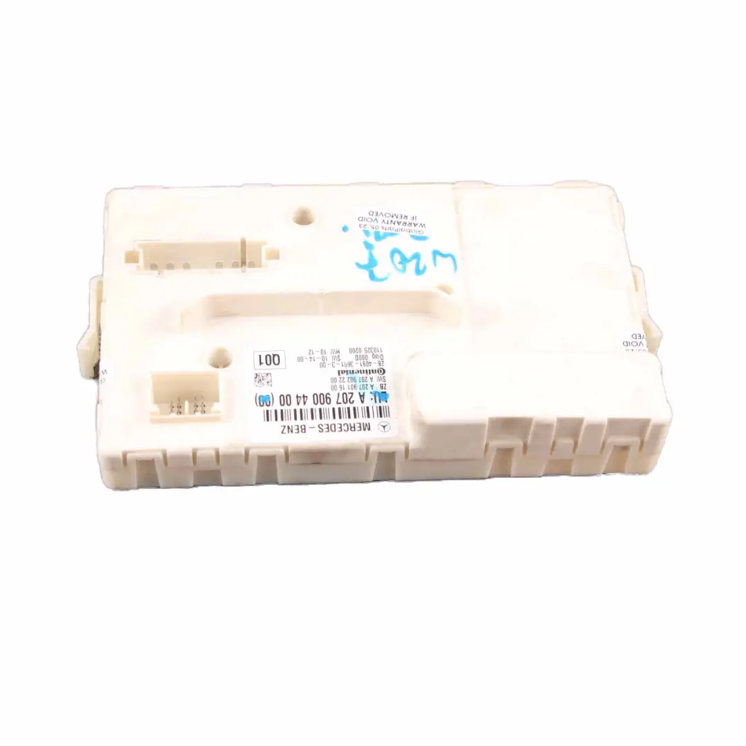 Window Module Mercedes W207 C207 Coupe Control Unit ECU to Rear with Part number A2079004400 Rear Window Module Mercedes W207 C207 Coupe Control Unit ECU - SKU A2079004400 - Part number A2079004400