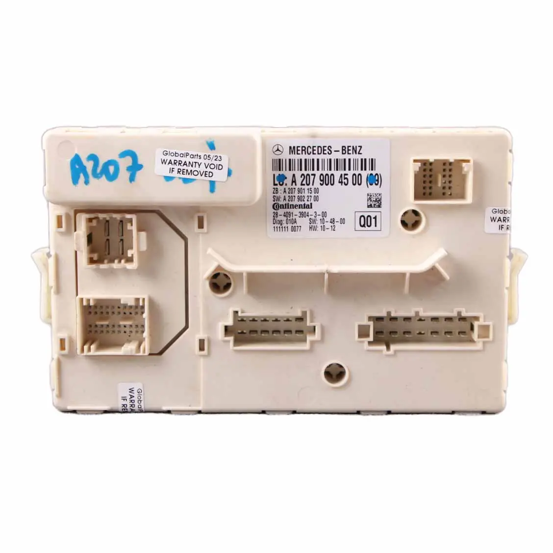 Mercedes W207 A207 Módulo De Techo Plegable Unidad De Control A2079004500