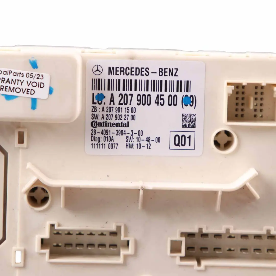 Mercedes W207 A207 Module Toit Ouvrant Unité Commande Toit Repliable - SKU A2079004500 - Numéro de pièce A2079004500